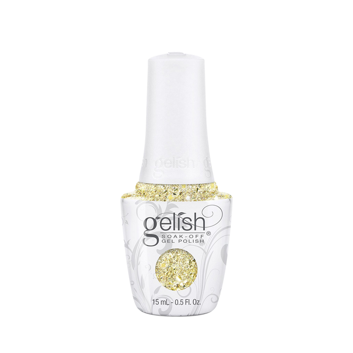 Gelish Gel Polish, 110285, Thrill Of The Chill Collection 2017, Ice Cold Gold, 0.5oz OK0422VD