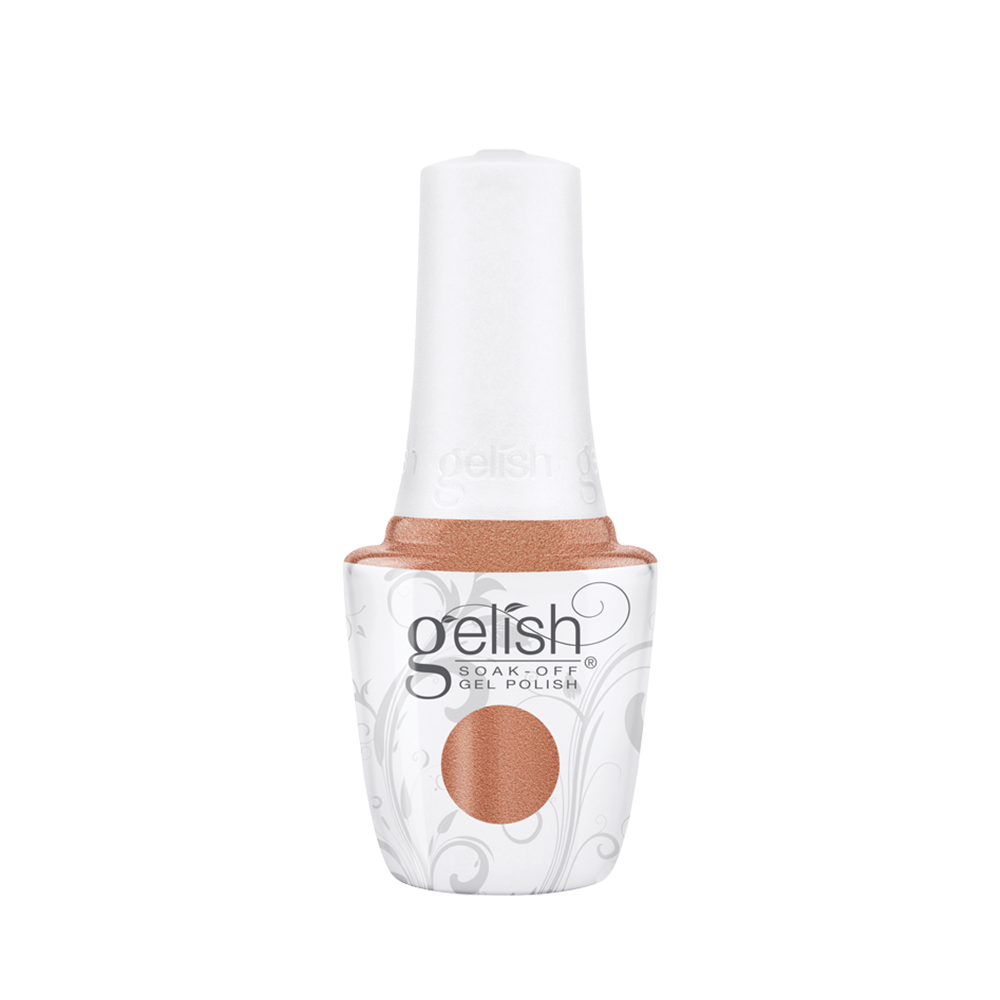 Gelish Gel Polish, 1110373, Champagne & Moonbeams Collection 2019, Copper Dream, 0.5oz OK0423VD