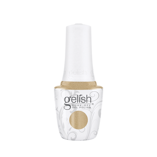 Gelish Gel Polish, 1110374, Champagne & Moonbeams Collection 2019, Gilded In Gold, 0.5oz OK0423VD