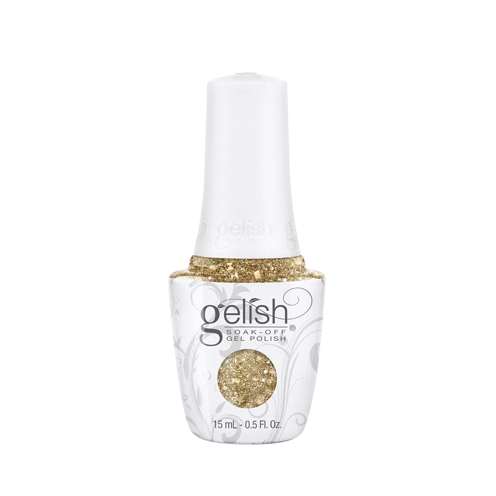 Gelish Gel Polish, 1110947, All That Glitters Is Gold, 0.5oz OK0422VD