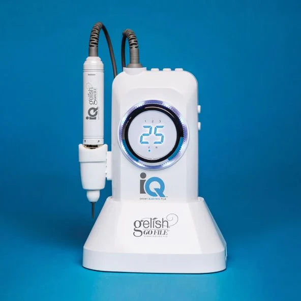 Gelish Go File IQ Smart Hybrid Electric File — Nail Deli, Inc.