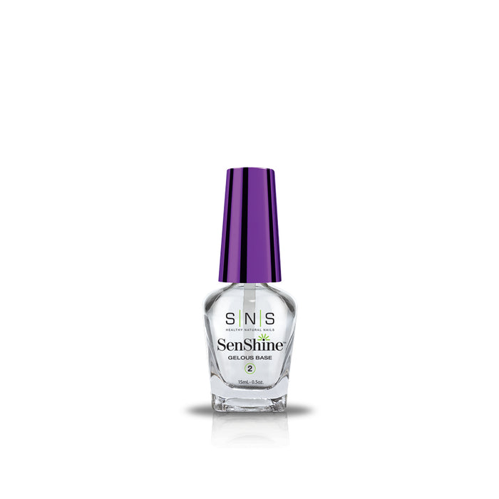 SNS Dipping Liquid, SENSHINE, Step 02, GELOUS BASE, 0.5oz (Pk: 84 pcs/case)
