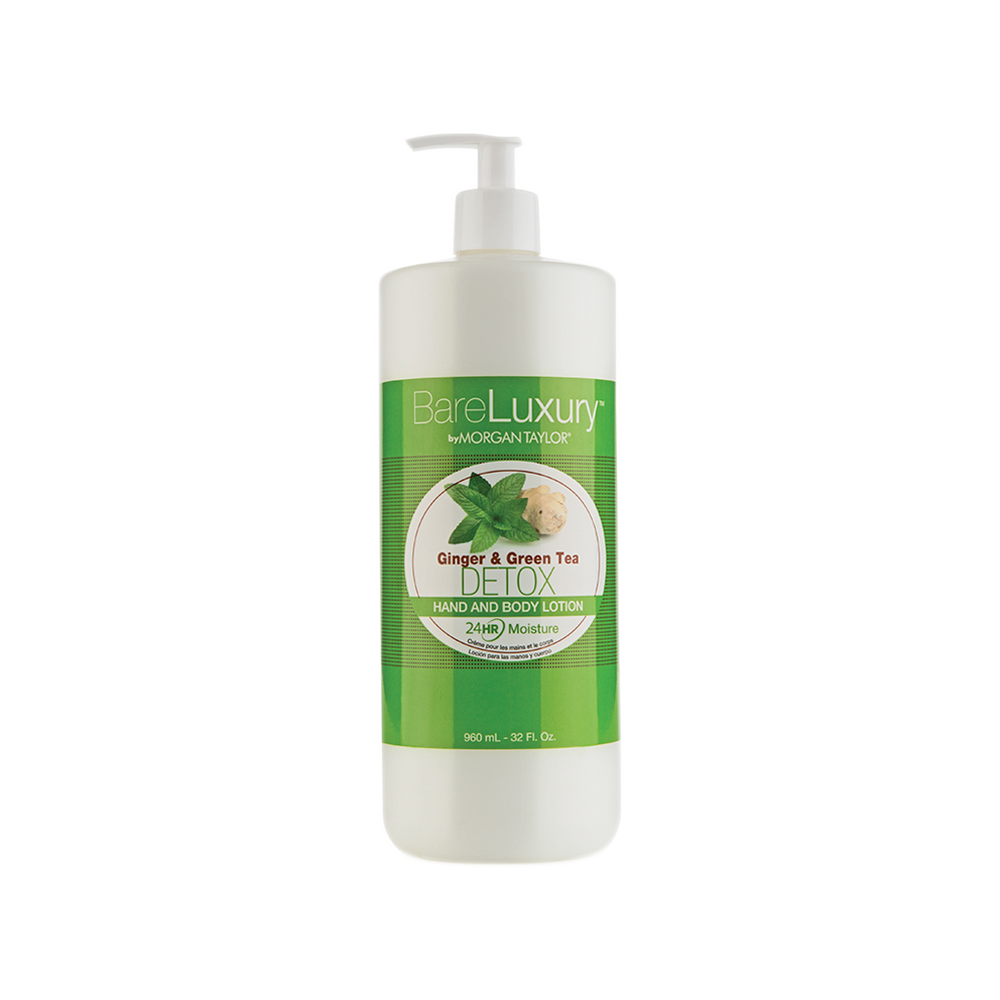 Morgan Taylor, Bare Luxury, Detox Ginger & Green Tea Lotion, 32oz, 3610903 KK1112