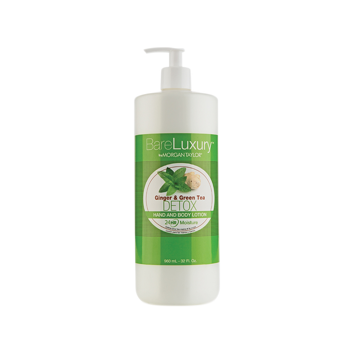 Morgan Taylor, Bare Luxury, Detox Ginger & Green Tea Lotion, 32oz, 3610903 KK1112