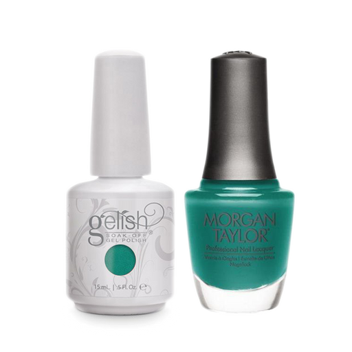 Gelish Gel Polish & Morgan Taylor Nail Lacquer, Give Me A Break-dance , 0.5oz, 1100048+ 50225