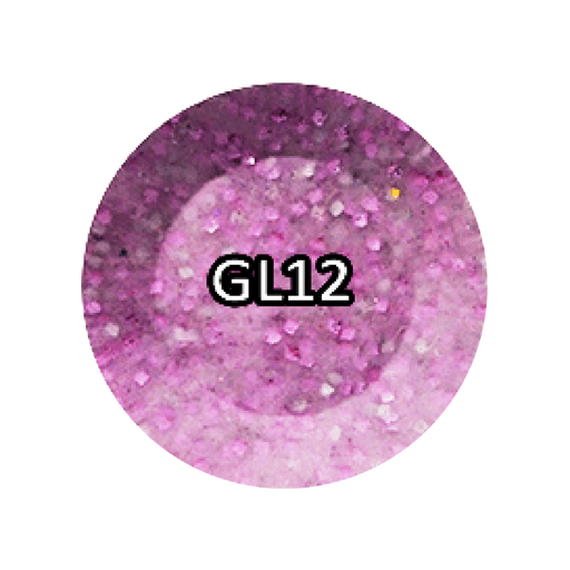 Chisel 2in1 Acrylic/Dipping Powder, Glitter Collection, 2oz, GL12 KK1220