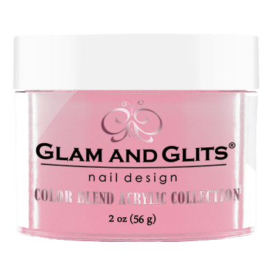 G & G Color Blend Acrylic Powder, BL3019, Tickled Pink, 2oz OK1211