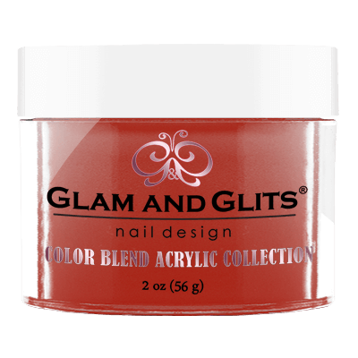 G & G Color Blend Acrylic Powder, BL3042, Caught Red Handed, 2oz OK1211