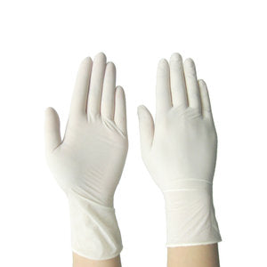 Cre8tion Disposable Latex Gloves (Made In Malaysia), Powder-Free, Size XS, 10086 (Packing: 100 pcs/box, 10 boxes/case)