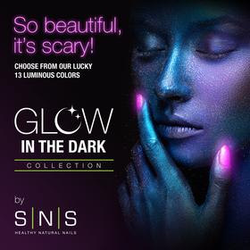 SNS Gelous Dipping Powder, Glow In The Dark Collection, 1oz  Full Line of 13 Colors (GW01 - GW13)