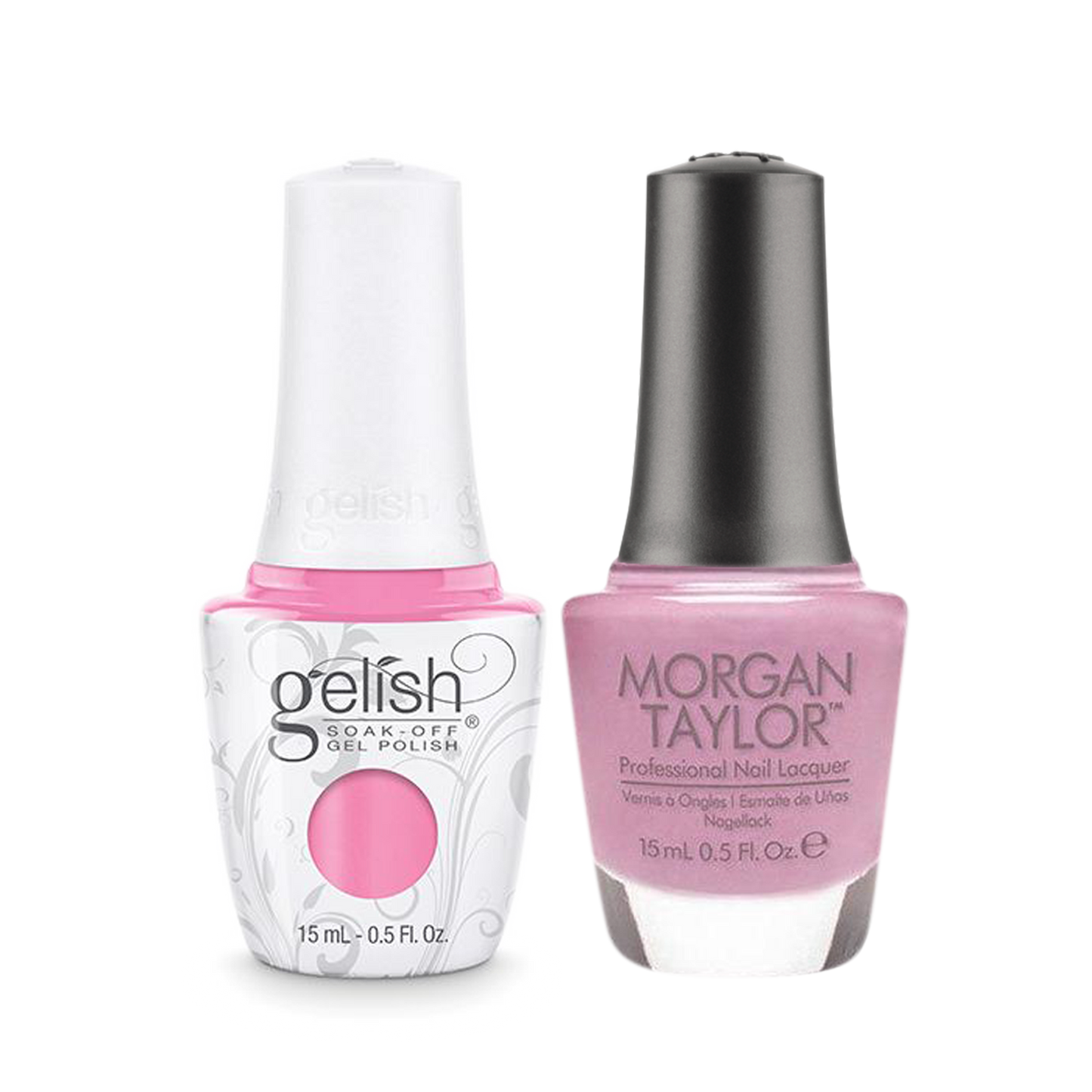 Gelish Gel Polish & Morgan Taylor Nail Lacquer 1, 1110858 + 3110858, Go Girl, 0.5oz KK1011