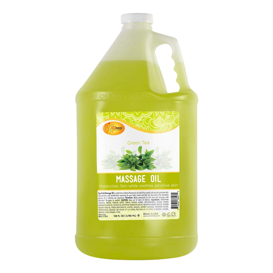 SpaRedi Massage Oil, Green Tea, 1Gal, 09350 OK0325MD