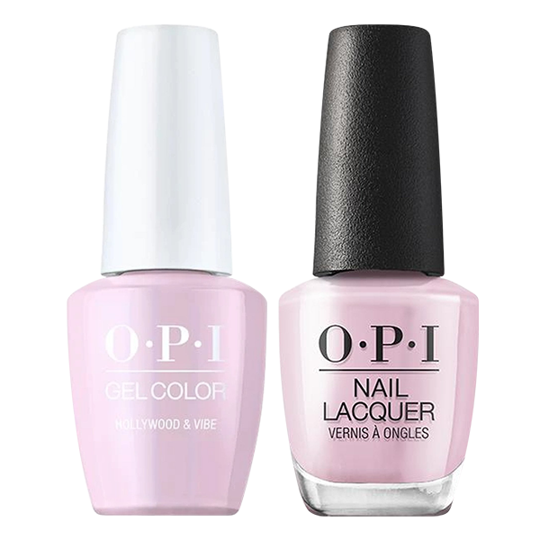 OPI Gelcolor And Nail Lacquer, Hollywood - Spring Collection 2021, H004, Hollywood & Vibe, 0.5oz OK0918VD