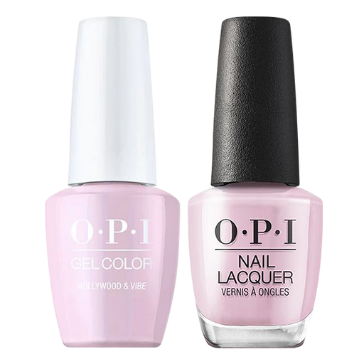 OPI Gelcolor And Nail Lacquer, Hollywood - Spring Collection 2021, H004, Hollywood & Vibe, 0.5oz OK0918VD