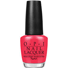 OPI Nail Lacquer, NL H42, Red My Fortune Cookie, 0.5oz KK1005