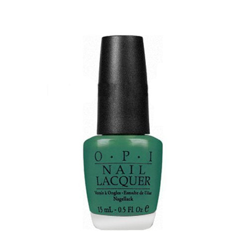 OPI Nail Lacquer, NL H45, Jade Is the New Black, 0.5oz KK1005