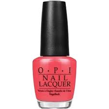 OPI Nail Lacquer, NL H61, Red Lights Ahead..Where?, 0.5oz KK1005