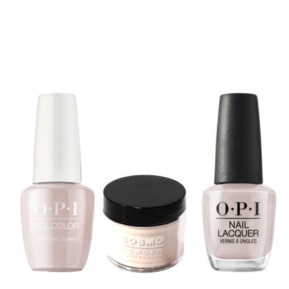 Cosmo 3in1 Dipping Powder + Gel Polish + Nail Lacquer (Matching OPI), 2oz, CH67