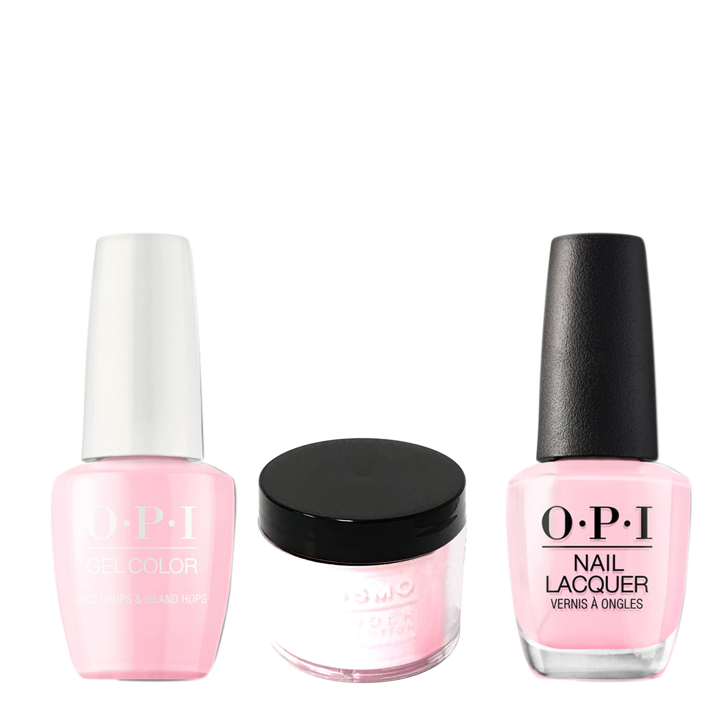 Cosmo 3in1 Dipping Powder + Gel Polish + Nail Lacquer (Matching OPI), 2oz, CH71