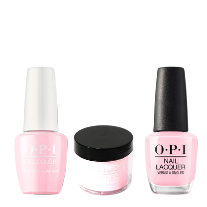 Cosmo 3in1 Dipping Powder + Gel Polish + Nail Lacquer (Matching OPI), 2oz, CH71