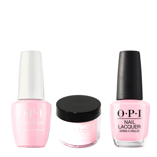 Cosmo 3in1 Dipping Powder + Gel Polish + Nail Lacquer (Matching OPI), 2oz, CH71