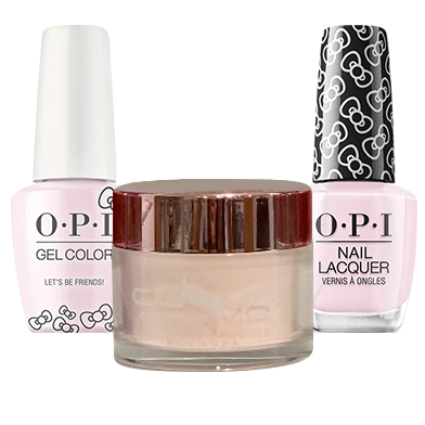 Cosmo 3in1 Dipping Powder + Gel Polish + Nail Lacquer (Matching OPI), Hello Kitty Collection, H82 OK1010VD