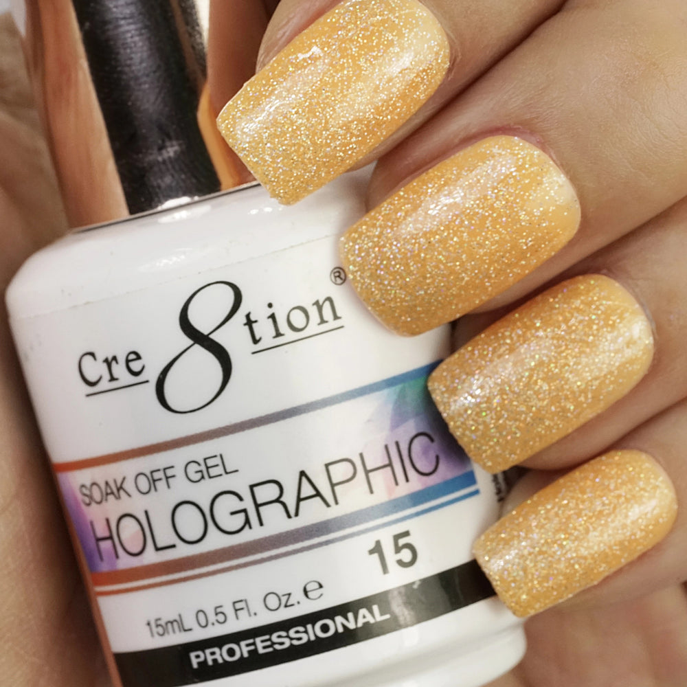 Cre8tion 0.5oz GEL HOLOGRAPHIC Collection - H015