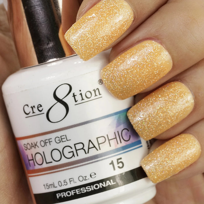 Cre8tion 0.5oz GEL HOLOGRAPHIC Collection - H015