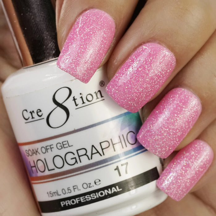 Cre8tion 0.5oz GEL HOLOGRAPHIC Collection - H017