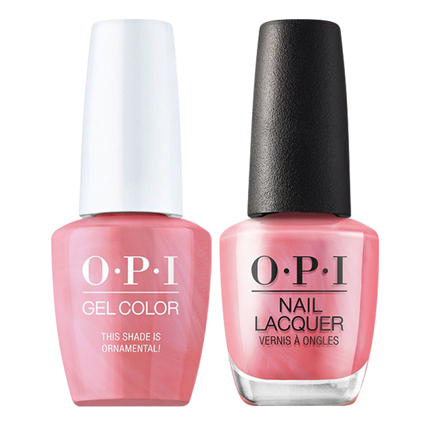 OPI Gelcolor And Nail Lacquer, Shine Bright Collection 2020, M03, This Shade is Ornamental!, 0.5oz OK0811VD