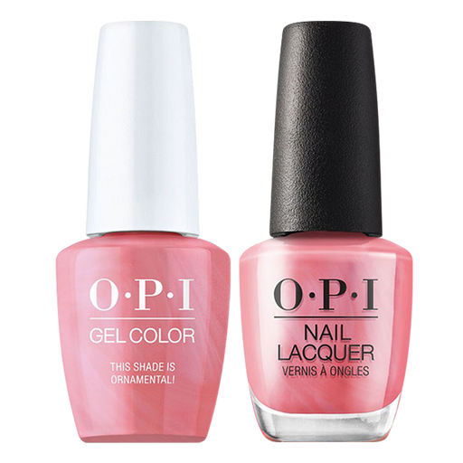 OPI Gelcolor And Nail Lacquer, Shine Bright Collection 2020, M03, This Shade is Ornamental!, 0.5oz OK0811VD
