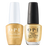 OPI Gelcolor And Nail Lacquer, Shine Bright Collection 2020, M05, This Gold Sleighs Me, 0.5oz OK0811VD