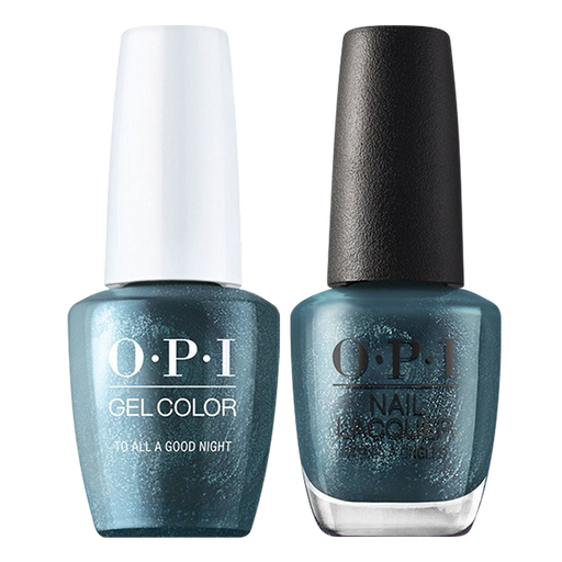 OPI Gelcolor And Nail Lacquer, Shine Bright Collection 2020, M11, To All A Good Night, 0.5oz OK0811VD