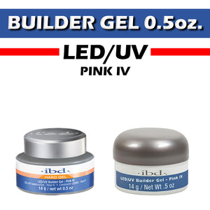 IBD Hard Gel LED/UV, Builder Gel, PINK IV, 0.5oz, 72173 OK0918VD