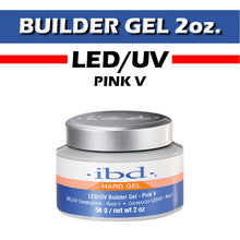 Load image into Gallery viewer, IBD Hard Gel LED/UV, Builder Gel, PINK V, 2oz, 72179 OK0918VD
