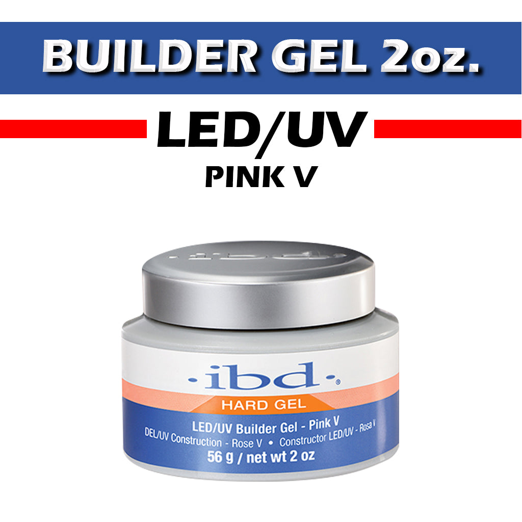 IBD Hard Gel LED/UV, Builder Gel, PINK V, 2oz, 72179 OK0918VD