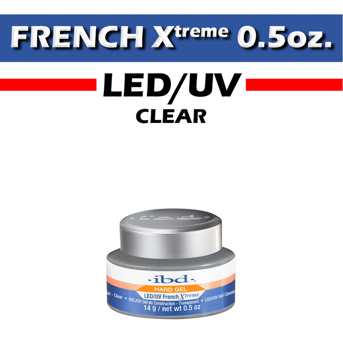 IBD Hard Gel LED/UV, French Xtreme, CLEAR, 0.5oz, 60695 OK0918VD