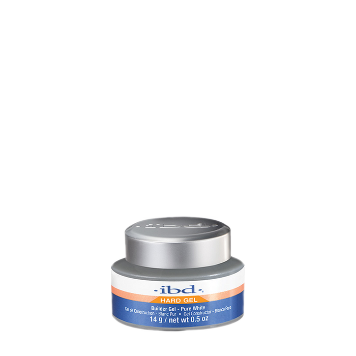IBD Hard Gel UV, Builder Gel, PURE WHITE, 0.5oz, 72147 OK0918VD