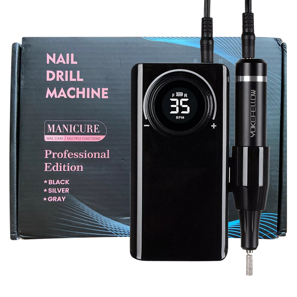 Manicure Nail Drill Machine, BLACK