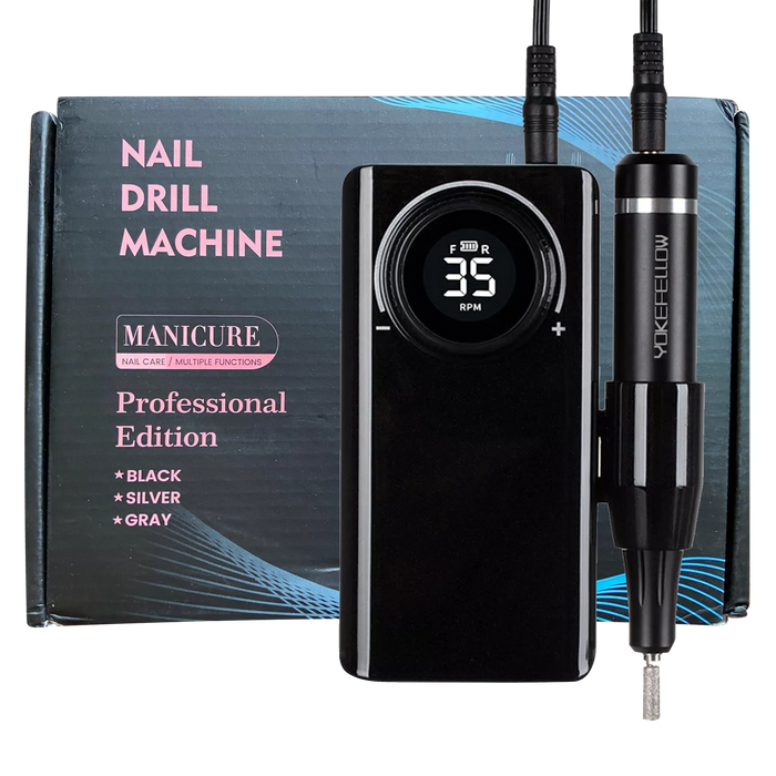 Manicure Nail Drill Machine, BLACK