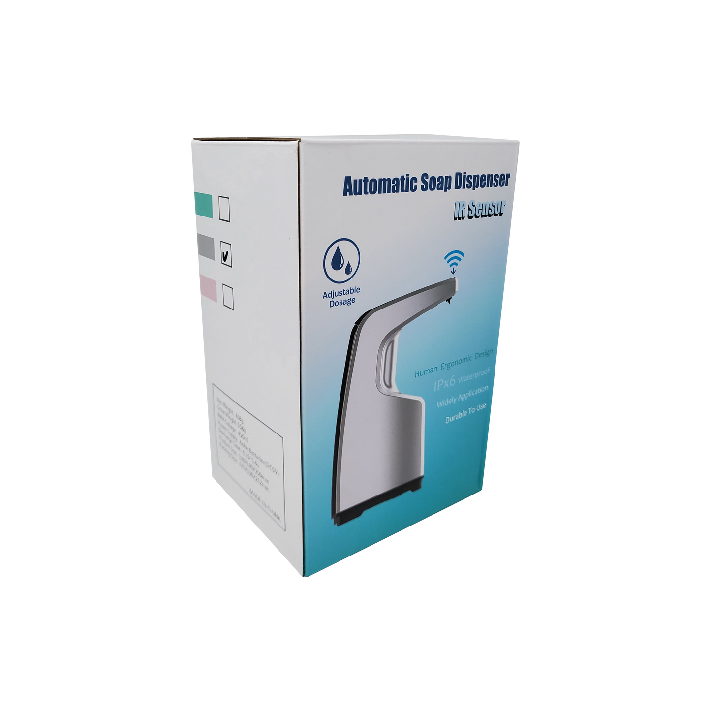 Automatic Hand Sanitizer Dispenser, SILVER, 450ml OK0521LK