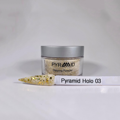 Pyramid Dipping Powder, Holo Collection, H03, 2oz OK0531VD