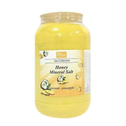 Be Beauty Spa Collection, Honey Mineral Salt, CSAL106, Coconut & Pineapple, 1Gallon KK0511