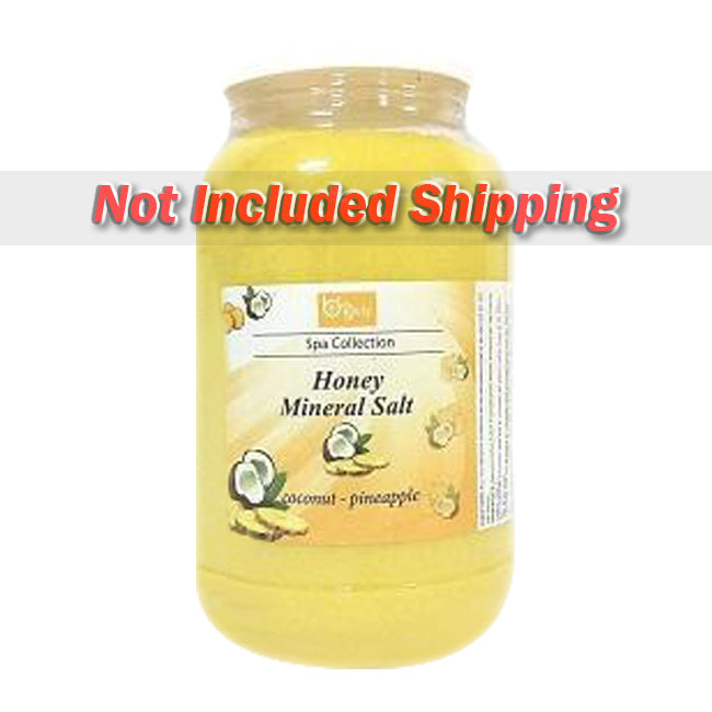 Be Beauty Spa Collection, Honey Mineral Salt, CSAL106, Coconut & Pineapple, 1Gallon KK0511