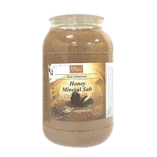 Be Beauty Spa Collection, Honey Mineral Salt, CSAL111, Coffee & Cappuccino, 1Gallon KK0511
