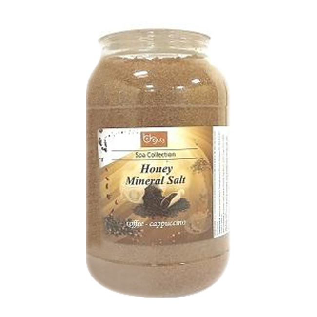 Be Beauty Spa Collection, Honey Mineral Salt, CSAL111, Coffee & Cappuccino, 1Gallon KK0511