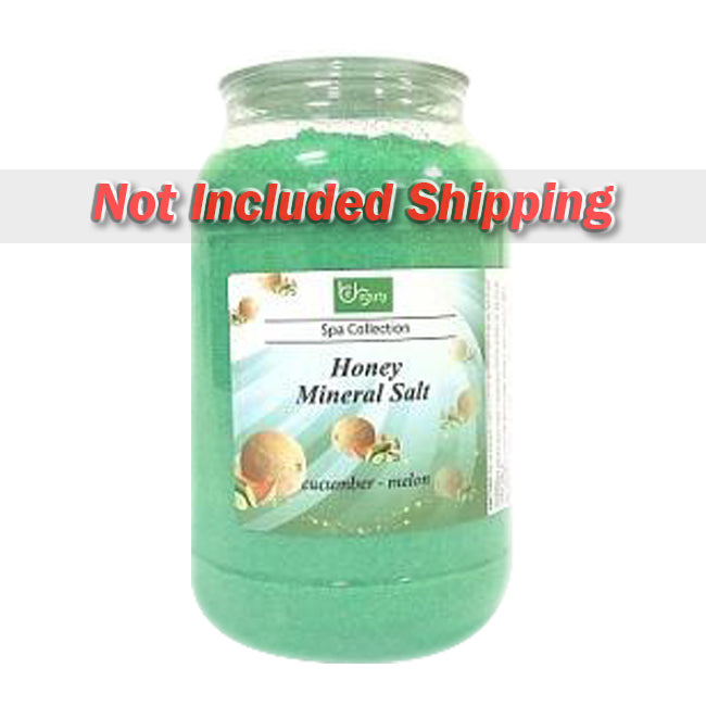 Be Beauty Spa Collection, Honey Mineral Salt, CSAL116, Cucumber & Melon, 1Gallon KK0511