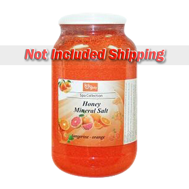 Be Beauty Spa Collection, Honey Mineral Salt, CSAL109, Tangerine & Orange, 1Gallon KK0511