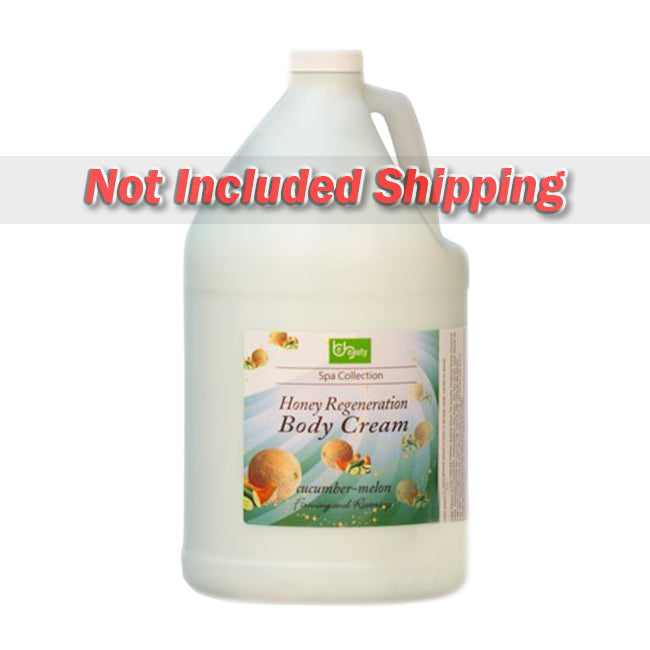 Be Beauty Spa Collection, Honey Regeneration Body Cream, Cucumber & Melon, 1Gallon, CLOT020G1 KK0511