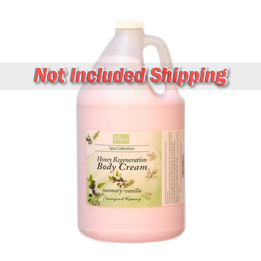 Be Beauty Spa Collection, Honey Regeneration Body Cream, Rosemary & Vanilla, 1 Gallon, 3784.4 ml KK0511